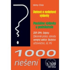 1000 riešení 1/2019 - Poradca s.r.o.
