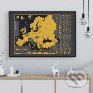 Stieracia mapa Európy - 68travel