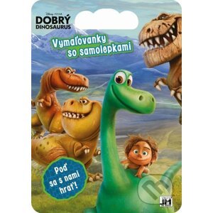 Dobrý dinosaurus - vymaľovanky so samolepkami - Jiří Models
