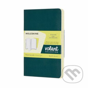 Moleskine - sada 2 zápisníkov Volant (zelený a žltý) - Moleskine