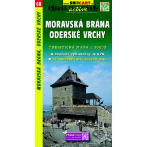 Moravská brána, Oderské vrchy 1:50.000 - SHOCart