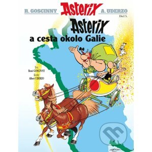 Asterix V: Cesta okolo Galie - René Goscinny, Albert Uderzo (ilustrátor)