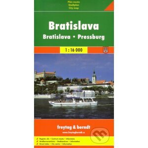 Bratislava 1:16 000 - freytag&berndt