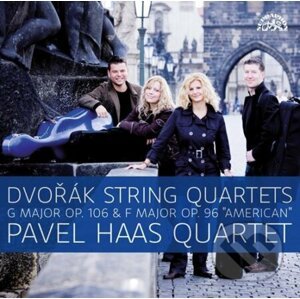 Pavel Haas Quartet Dvořák: Smyčcové Kvartety G Dur, Op. 106 A F Dur, Op.96 "americká" - Supraphon