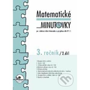 Matematické minutovky 3. ročník / 2. díl - Hana Mikulenková, Josef Molnár