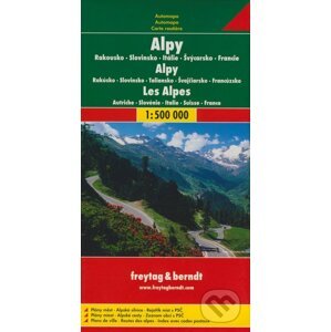 Alpy 1:500 000 - freytag&berndt