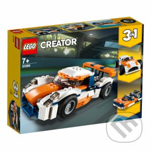 LEGO Creator - Oranžové pretekárske auto - LEGO