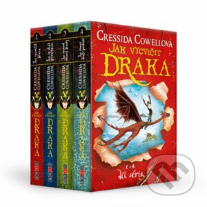 Jak vycvičit draka 1.-4. díl (4 knihy) - Cressida Cowell