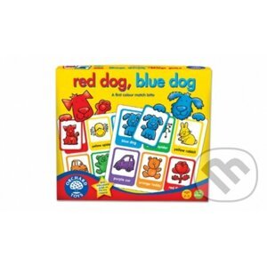Red Dog Blue Dog Lotto Game (Červený a modrý psík) - Orchard Toys