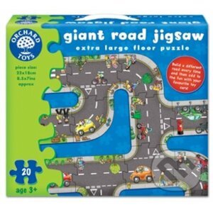 Giant Road Jigsaw (Cesta - puzzle) - Orchard Toys