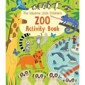 The Usborne Little Children's Zoo Acivity Book - Rebecca Gilpin
