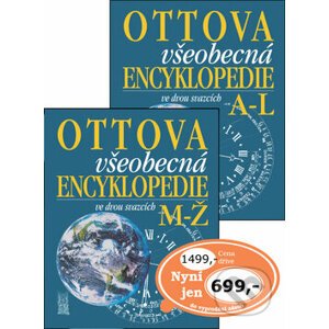 Ottova všeobecná encyklopedie ve dvou svazcích A - L, M - Ž - Kolektív autorov