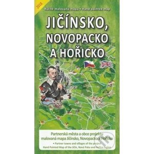 Jičínsko, Novopacko a Hořicko - Malované Mapy