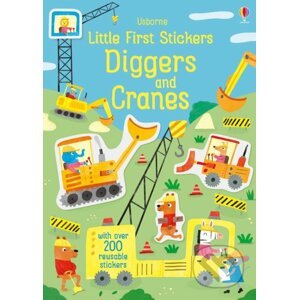 Little first stickers Diggers and Cranes - Hannah Watson, Joaquin Camp (Ilustrátor)