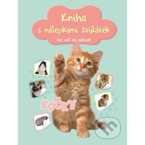 Kniha s nálepkami zvířátek: Kočky - YoYo Books