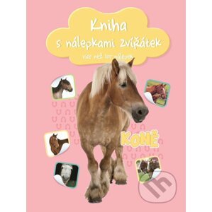 Kniha s nálepkami zvířátek: Koně - YoYo Books