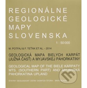 Geologická mapa Bielych Karpát 1:50 000 - Kolektiv