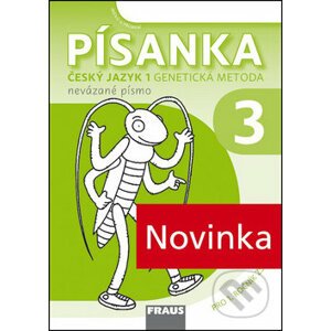 Písanka 3 Český jazyk Genetická metoda - Fraus