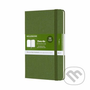 Moleskine - zápisník Two-go zelený - Moleskine