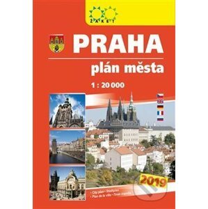 Praha - plán města 2019 - Žaket