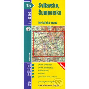 Svitavsko, Šumpersko 1:100 000 - Kartografie Praha