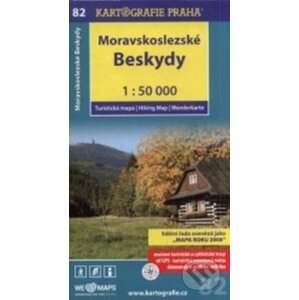 Moravskoslezské Beskydy 1:50 000 - Kartografie Praha