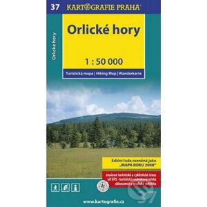 Orlické hory 1:50 000 - Kartografie Praha