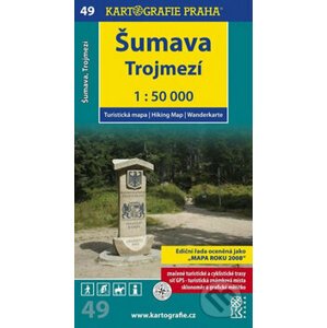 Šumava-Trojmezí 1:50 000 - Kartografie Praha