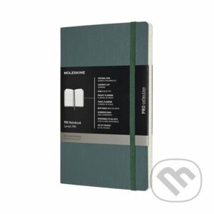 Moleskine – diár/zápisník Professional (zelený) - Moleskine