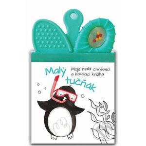 Moje malá chrasticí a kousací knížka: Malý tučňák - YoYo Books