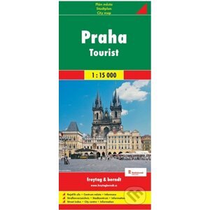 Praha - Tourist 1:15 000 - freytag&berndt