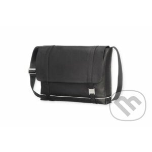 Moleskine - kožená taška Messenger Lineage čierna - Moleskine