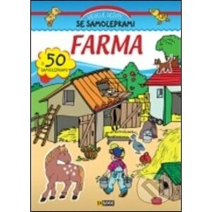 Farma s 50 samolepkami - Foni book