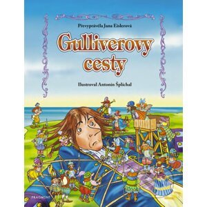 E-kniha Gulliverovy cesty (pro děti) - Jana Eislerová, Antonín Šplíchal (ilustrátor)