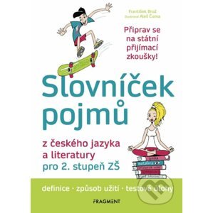 E-kniha Slovníček pojmů z českého jazyka a literatury pro 2. stupeň ZŠ - František Brož, Aleš Čuma (ilustrácie)
