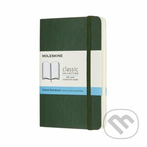 Moleskine - zelený zápisník Soft - Moleskine