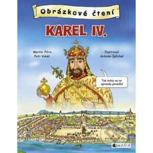 E-kniha Karel IV. - Martin Pitro, Petr Vokáč, Antonín Šplíchal (ilustrátor)