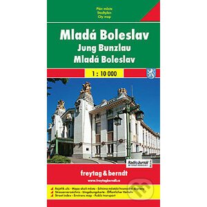 Mladá Boleslav 1:10 000 - freytag&berndt
