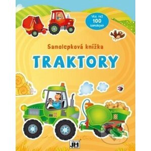 Samolepková knížka Traktory - Jiří Models