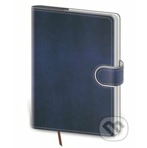 Zápisník Flip L tečkovaný modro/bílý - Helma