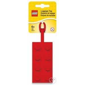 LEGO Menovka na batožinu Červená kocka - LEGO