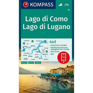 Lago di Como, Lago di Lugano - Kompass