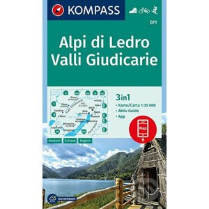 Alpi di Ledro - Valli Giudicarie - Kompass