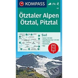 Ötztaler Alpen, Ötztal, Pitztal - Kompass