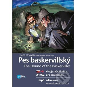 E-kniha Pes baskervillský / The Hound of the Baskervilles - Arthur Conan Doyle, Dana Olšovská