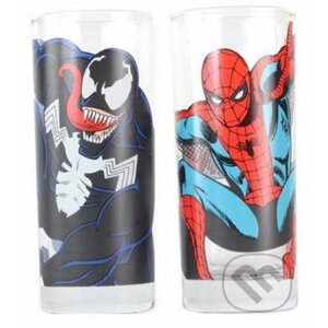 Sklenený pohár Marvel: Spiderman & Venom - Spiderman