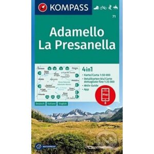 Adamello, La Presanela - Kompass