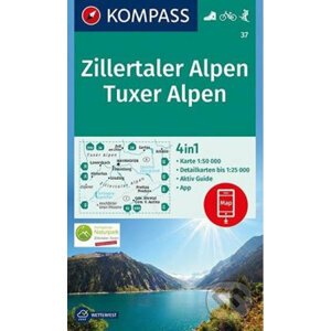 Zillertaler Alpen, Tuxer Alpen - Kompass