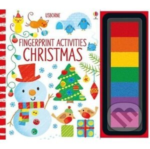 Fingerprint Activities: Christmas - Fiona Watt, Candice Whatmore (ilustrácie)