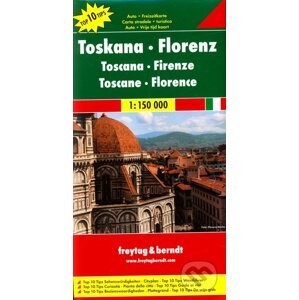 Toskana, Florenz 1:150 000 - freytag&berndt